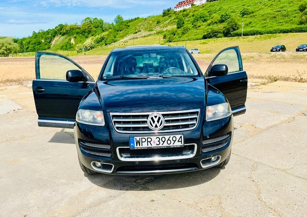 Volkswagen Touareg cena 28100 przebieg: 269200, rok produkcji 2006 z Płock małe 172